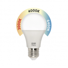 Cвітлодіодна лампа COMBO-10 10W E27 3000K-4000К-6400K
